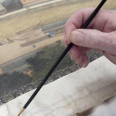 Behind the Extraordinary Screen: A Restoration Project